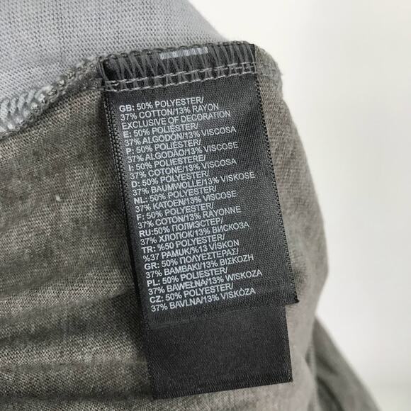 The North Face Boys Tri-Blend Grey Heather Shorts L Elastic Drawstring Waist NWT - Picture 7 of 9